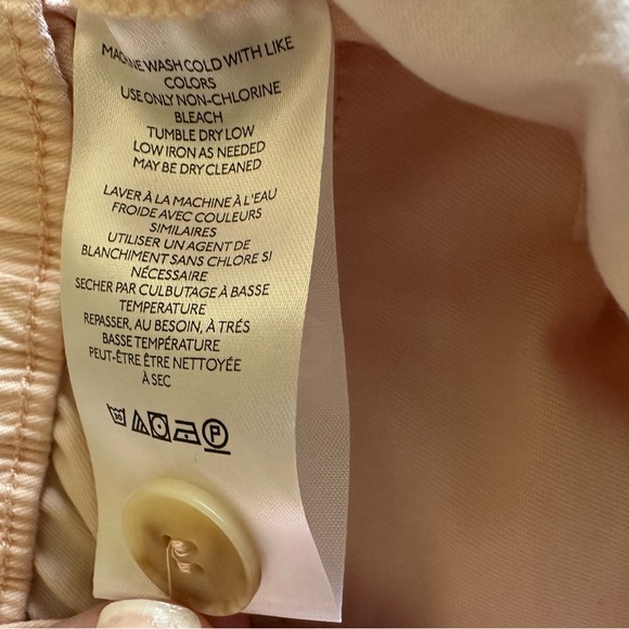 NWT Anthropologie wide-leg utility culottes in rose pink by Maeve. - Picture 6 of 8